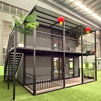PuTian 20ft 40ft Erweiterbare Integrierte Luxusvilla mit Mehreren Schlafzimmern, Faltbares Containerhaus, Sofort Bewohnbares Modell