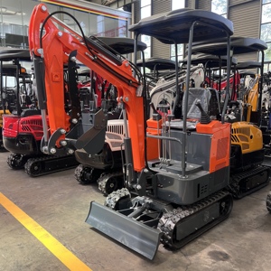 Supply 5 Epa Approved 1500kg Mini Excavator Ht15 for Engine Plc <b>Control</b> Compact Crawler Digger - Product Image 1