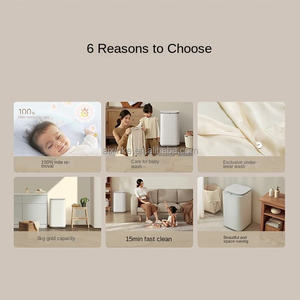 Mijia <span class=keywords><strong>Mini</strong></span> <span class=keywords><strong>Lavadora</strong></span> 3kg Lavado específico para niños y bebés <span class=keywords><strong>Lavadora</strong></span> todo en uno para <span class=keywords><strong>Xiaomi</strong></span> Youpin - Product Image 3