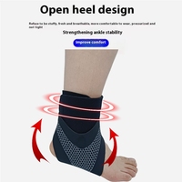 Protège-cheville invisible ultra-fin, respirant, léger et doux pour la peau, manchon de compression pour le pied, idéal pour le quotidien et le sport