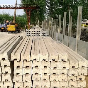 Shandong beton mesin pembuat pagar, pagar batas plastik, beton pagar cetakan untuk dijual