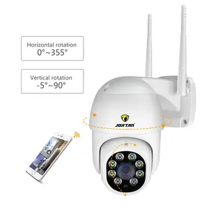 Jortan ventas al por mayor icsee 2mp 5mp 8mp WiFi inalámbrico exterior seguridad inteligente cctv vigilancia cámara IP con visión nocturna