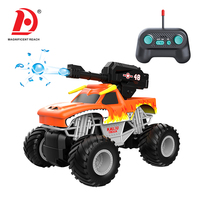 HUADA RC Gel-Ball Pickup Truck 4WD Offroad Ferngesteuertes Kletterfahrzeug mit Wiederaufladbarem Akku Kinderspielzeug