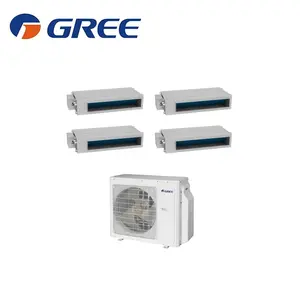 Gree Multi Zones Mini split Inverter 18000BTU 24000BTU 36000BTU Air Conditioner VRF AC System Unit Aire Acondicionado Split