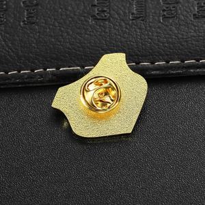 No Minimum Bulk Custom Lapel Pin 2d 3D Zinc Alloy Metal Pins <strong>First</strong> Place Gold Enamel Badge Pin with Packing <strong>Card</strong> - Product Image 6