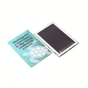 Hot Selling Custom Photo Magnets Low Moq Souvenir Gift Tin <b>Fridge</b> Magnet - Product Image 3