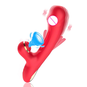 Vibrateur à succion Hollow Slapping Rabbit, double stimulation du point G et du clitoris, vibrations puissantes, silencieux, jouet sexuel pour couples adultes - Product Image 1