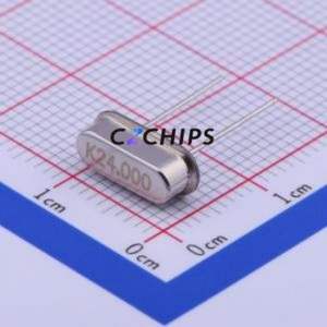 KUS240002020 Crystal (Passive) HC-49S Crystal Oscillator Through Hole Crystal Oscillator 24MHz 20ppm 20pF - Product Image 1