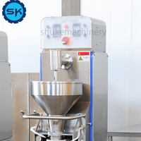 Mesin Pengolah Makanan Otomatis SK Baru, Bahan Stainless Steel, Efisiensi Tinggi, Kapasitas 300KG, 220V/380V, untuk Sayuran, Daging Babi, Sapi, Kambing, Bakso