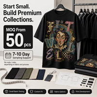 T-shirt personnalisé OEM ODM avec motif de dessin animé unique pour marque de streetwear, impression de lettres en strass, tee-shirt décontracté pour homme