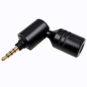 Microphone flexible sans fil en métal durable, mini et court, pour TikTok et <span class=keywords><strong>YouTube</strong></span>, accessoire pour caméra d'action pliable - Product Image 3