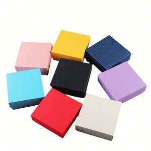 Stock de fábrica Heaven Earth Cover Caja de regalo de cartón corrugado Perfume y cosméticos Embalaje Caja de regalo de cumpleaños con vela - Product Image 3