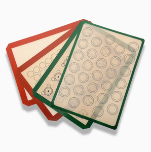 Tapis de cuisson en silicone découpé sur mesure, sous-verre en silicone, tapis de tasse, tapis de cuisson coloré 16*11'' pour la vente en gros - Product Image 3