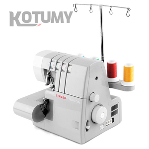 Machine à coudre surjeteuse domestique 220V à 2/3/4 fils, moteur robuste pour couture de coutures - Product Image 3