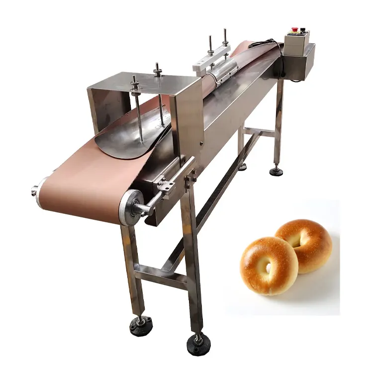 베이글 자동 만들기를위한 성형 베이글 메이커 기계를 만드는 소형 상업용 도넛 베이글