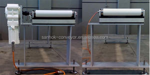 SUS 201/304 tüp ve oteller için bant konveyör için çelik mil ile yeni PVC davul motoru - Product Image 6