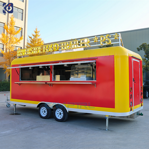 Mobile Food Trailer Burger Coffee Bar Catering Food Truck With Full Kitchen Fast Food Car for Restaurant - Product Image 4