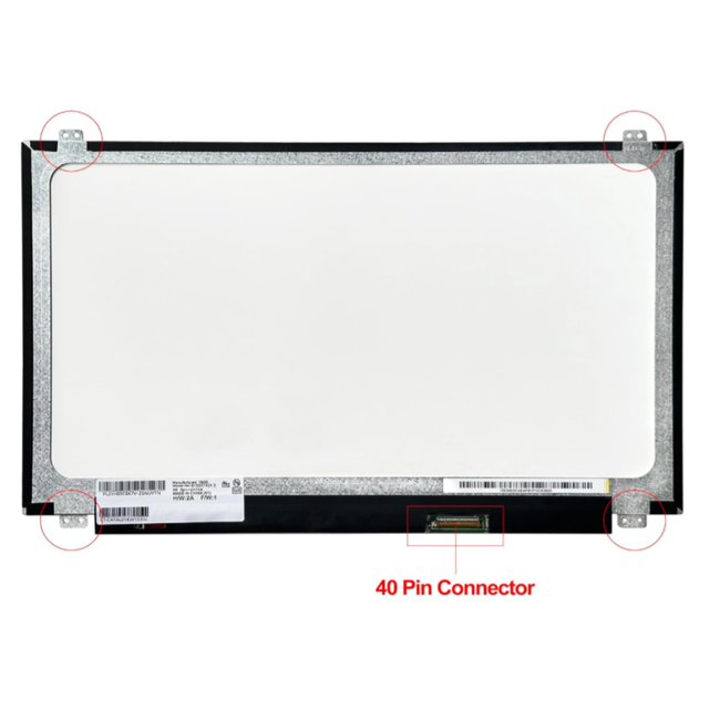 B156XTK01.0 NT156WHM-T00 Replacement 15.6" 40 Pins 60Hz 1366x768 IPS HD Touch Screen Digitizer LCD Display LED Panel for Dell