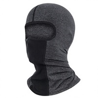 Cagoule d'été en soie glacée avec trou pour lunettes, maille respirante, protection UV, couvre-visage et cou intégral, doublure de casque pour moto, cyclisme et sports