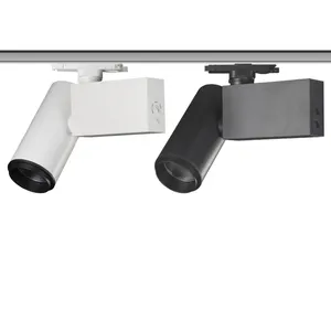 Flux lumineux élevé Anti-éblouissement Dimmable CCT Changeable 20W LED Track Light Museum and Painting Exhibition Spotlight - Product Image 1