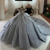 Magnifiques Robes de Quinceañera à Paillettes pour 15 ans, avec Nœud, Lacets et Épaules Dénudées, Vestidos de 15 Quinceañera 2026 Personnalisables