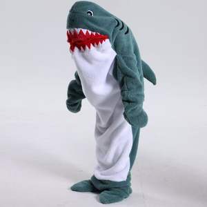 Vente en gros de sac de nuit pour adultes/enfants dauphin baleine requin pour Cosplay combinaison de nuit animale grenouillère pyjama thermique doux sacs de couchage en peluche cadeau - Product Image 1