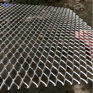 不锈钢膨胀穿孔金属网 15.5''x12'' 12mmx24mm 孔径 0.4mm 线径 隔音围栏网门 ISO9001 - Product Image 4