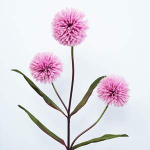 Flor artificial 3 cabeza Espinosa bola flor boda fiesta decoración fábrica venta al por mayor flor artículos para el hogar - Product Image 2