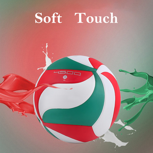 2024 nhà máy trực tiếp bán buôn Chất lượng cao siêu mịn PU bóng chuyền của kích thước 5 cho sử dụng trong nhà hot-bán sản phẩm - Product Image 2