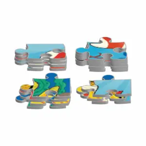 Factory Custom Personalized Design And LOGO Kids Cartoon Sea Pinwheel Puzzles Educational Toy