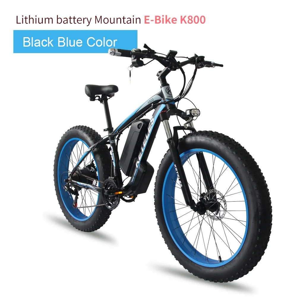 Bici 1000 Watt 26 Inch 48V 1000W Snow Beach Fat Tire Bicicletas-Electricas-Chin E Bike MTB Electric Bicycle