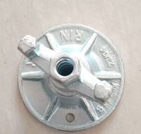 Tuerca de mariposa forjada de 120 mm para andamios, placa redonda, material de construcción, encofrado, brida, tirante