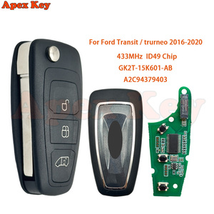 กุญแจรีโมทรถยนต์สำหรับฟอร์ด ทัวร์เนอร์ ทรานซิท GK2T-15K601- AB /AA 433.92MHz FSK Pro ID49 ชิป : A2C94379403 - Product Image 1