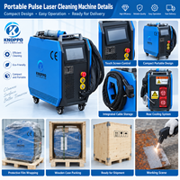 Machine de nettoyage au laser à fibre pulsée 100W 200W pour le nettoyage des moules
