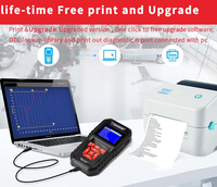 Scanner de diagnostic de voiture portable KW850 12V OBD II flux de données capteur O2 Scanner de code de test kw