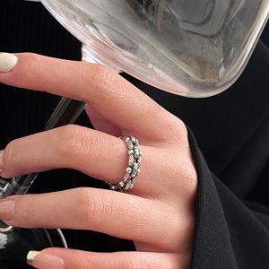 Yinruitai S925 Sterling <b>Silver</b> Horseshoe <b>Ring</b> Unisex Vintage Open Design Index Finger Jewelry Everyday Wear - Product Image 1