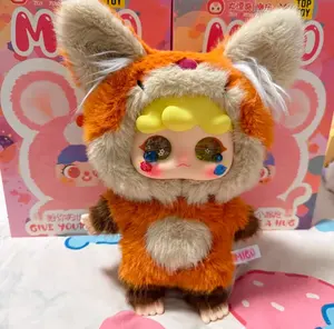 MIGO 400% peluche moelleuse adorable Anime animaux en peluche cadeau d'anniversaire pour les filles question et réponse série boîte aveugle jouets - Product Image 6