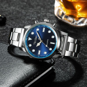 Reloj de Pulsera de Cuarzo para Hombre al por Mayor, de Acero Inoxidable, Estilo Casual, de Negocios y de Moda, Diseño Creativo, Relogio Masculino - Product Image 6