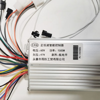 60 V 1500 W Scooter Électrique Brushless Hub Moteur DC Contrôleur BLDC Contrôleur 60 Tension 1500 Watts pour ebike e Scooter Dirt Bike