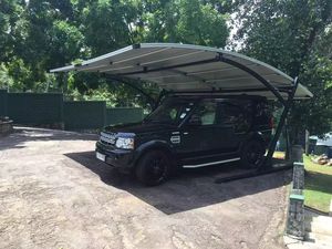 Youya Parking Hangar <span class=keywords><strong>Toit</strong></span> Usage Domestique Étanche En Aluminium Auvent De Stationnement De Voiture Simple/deux/trois/quatre Voitures Pvdf <span class=keywords><strong>Toit</strong></span> Carport <span class=keywords><strong>Garage</strong></span> - Product Image 5