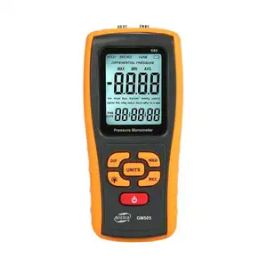 GM505/GM510/GM511/GM520/GM521/GM522 ประเภทต่างๆเครื่องวัดความดันอากาศ manometer