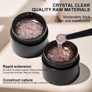 Gel Costruttore per Unghie Effetto Nebbia OEM Etichetta Privata Gel per Estensione Unghie Gel per Nail Art Gel Costruttore Duro - Product Image 5