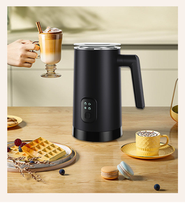 Nouveau design de <span class=keywords><strong>mousseur</strong></span> à café électrique automatique de qualité alimentaire vapeur à <span class=keywords><strong>lait</strong></span> et <span class=keywords><strong>mousseur</strong></span> à <span class=keywords><strong>lait</strong></span> chauffant - Product Image 4