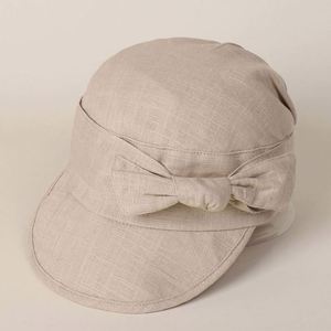 Nouvelle Arrivée 2025 – Chapeau Bob Respirant d'Été pour Femme en Coton et Lin, Style Décontracté et Tendance - Product Image 1