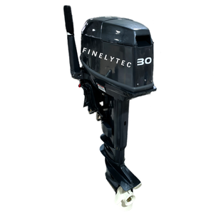 Moteur hors-bord essence 30 CV à refroidissement par eau, moteur de bateau 2 temps pour eau de mer - Product Image 4