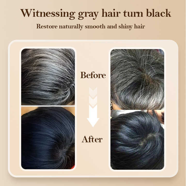 Joynna 500ml Private Label Brown Shampoo Bottle Natural Magical Fast Color Hair Dye Cream New Arrival