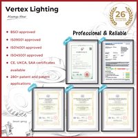 Projecteur LED SMD 6W moderne certifié EMC RoHS, étanche IP65, résistant au feu, corps métallique, éclairage de plafond intérieur, blanc chaud, downlights