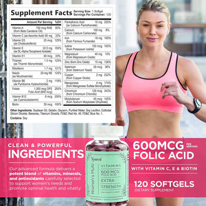 Gélules multivitaminées OEM/ODM pour la santé de la peau et des cheveux, gélules à la biotine anti-rides, éclaircissantes pour la peau, échantillon gratuit. - Product Image 6