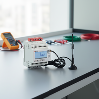 Medidor de Energía Trifásico Acrel ADW300 con Pantalla LCD, Entrada CT de Bobina Rogowski de 35 mm para Riel DIN, WiFi, MQTT, para Edificios, Subestaciones y Fábricas