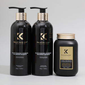 Set de Champú <span class=keywords><strong>y</strong></span> Mascarilla Capilar <span class=keywords><strong>con</strong></span> Proteína Hidrolizada Sin Sulfatos, Cuidado Capilar <span class=keywords><strong>con</strong></span> Proteína de Seda Hidratante <span class=keywords><strong>para</strong></span> <span class=keywords><strong>Cabello</strong></span> Dañado <span class=keywords><strong>y</strong></span> Rizado, Voluminizador - Product Image 2